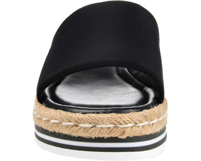 Сандалии Rosey с открытым носком на платформе из эспадрильи и пеной Comfort Foam