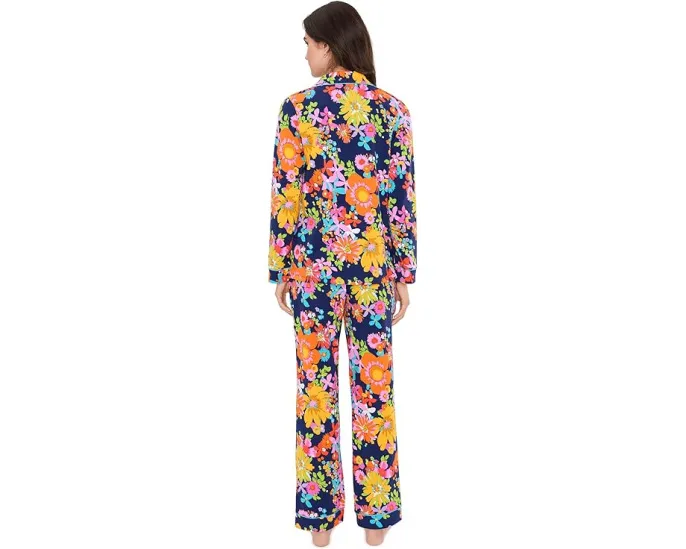 Комплект пижамы Bedhead PJs Classic с длинными рукавами из хлопкового трикотажа