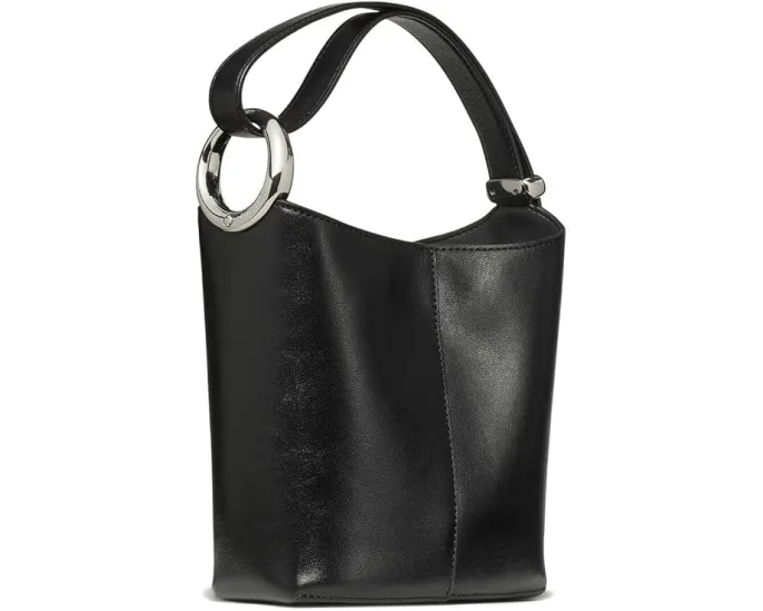 Мини-сумка-ведро Halo из мелкозернистой кожи со съемным мешочком Kate Spade New York