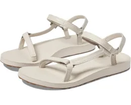 Кожаные сандалии Teva Original Universal Slim с регулируемыми ремешками на липучке