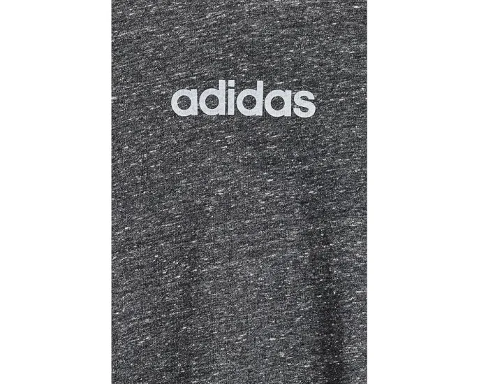 Детская футболка Adidas с капюшоном Snow Heather длинным рукавом