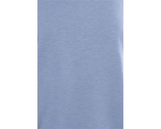 Блуза свободного кроя с лодочкой из окрашенного в готовом виде махрового полотна Eileen Fisher