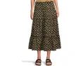 Юбка миди Toad&Co Marigold с ярусами из органического хлопка и TENCEL