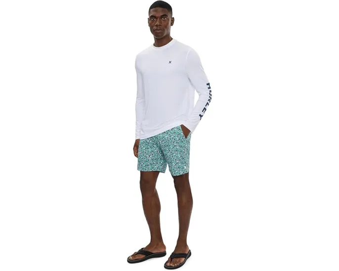 Плавки Hurley Toucans Volley Swim Shorts с подкладкой и UPF 50+