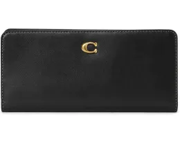 Кошелек COACH Essential Skinny из полотна с 12 слотами для карт