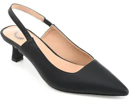 Туфли-лодочки Journee Collection Paulina с ремешком на щиколотке и острым носком