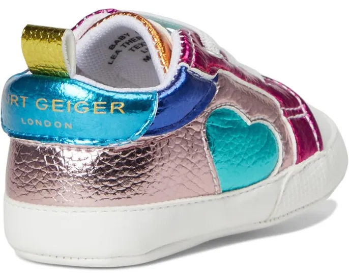 Детские кроссовки Kurt Geiger London Baby Luckson Heart с декором в виде сердца