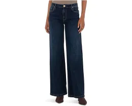 Джинсы KUT from the Kloth с высокой посадкой и широкими штанинами