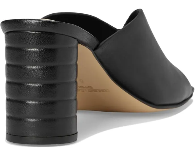 Босоножки Karah с открытым квадратным носком и ребристым каблуком