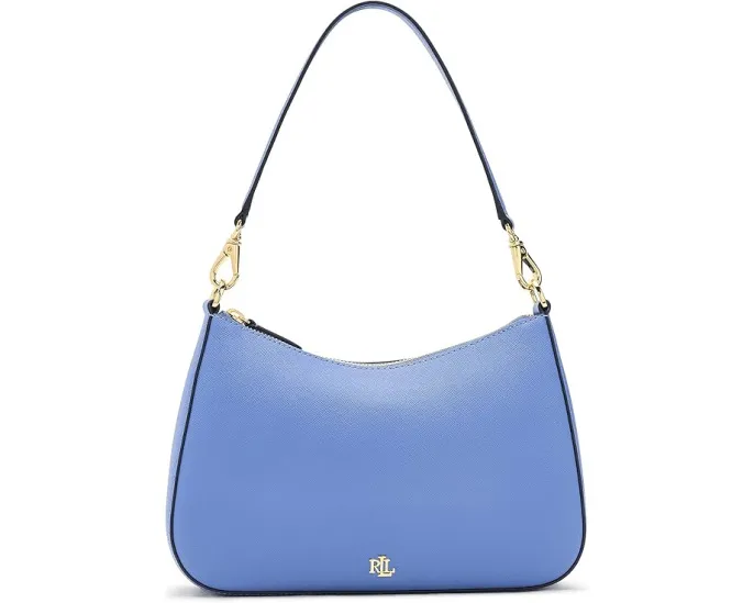 Сумка Lauren Ralph Lauren Crosshatch Leather Medium Danni Bag из телячьей кожи