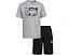 Детский костюм футболка и шорты Adidas Graphic Heather Tee
