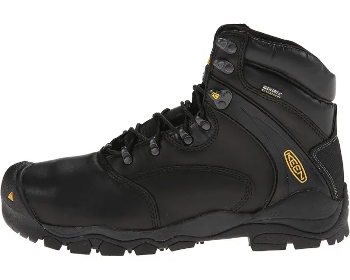 Рабочие ботинки KEEN Utility Louisville 6 дюймов (15.24 см) со стальным носком и водонепроницаемой мембраной