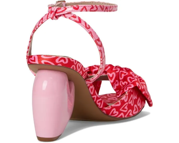 Blue by Betsey Johnson босоножки Kendal на шпильке с узором в виде сердец и бантом