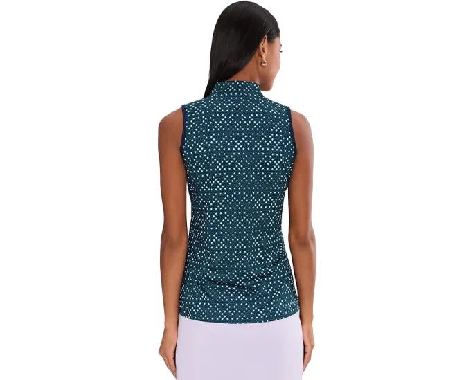 Топ Callaway Sleeveless Framing Geo с молнией на четверть