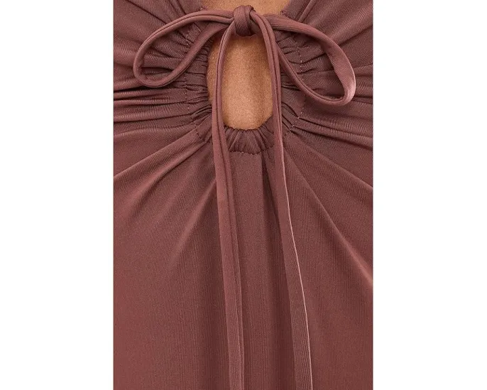 Цельный купальник Piper One-Piece Classic с вырезом и шнуровкой