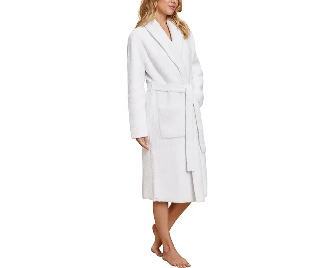 Халат Barefoot Dreams CozyChic Barbie из мягкого микрофибрового трикотажа