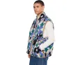 UGG Sun Splatter Reversible Vest двусторонний жилет с абстрактным принтом и стеганой вышивкой