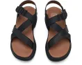 Сандалии Chaco Cushform на кожаной подошве с каблуком