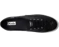 Кроссовки Keds Champion Glitter Lace Up с блестящим верхом и стелькой Softerra