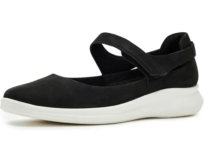 Повседневные туфли Clarks Lynell Strap с ремешком на липучке и клиновидным каблуком