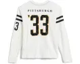 Футболка Pittsburgh Steelers с полосатым кокеткой от Junk Food Clothing Kids