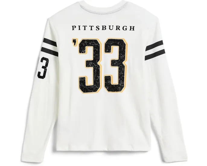 Футболка Pittsburgh Steelers с полосатым кокеткой от Junk Food Clothing Kids