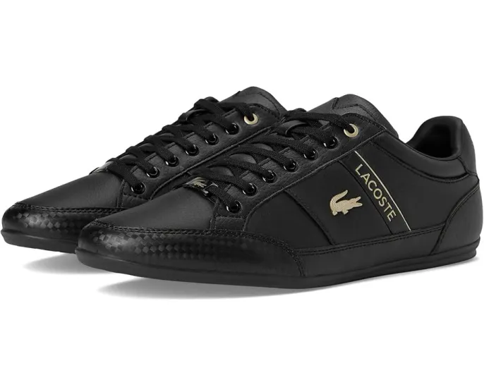 Кроссовки Lacoste Chaymon из кожи с крокодиловым логотипом