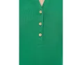 Топ Ronson Knit Top от Lilly Pulitzer с манжетами-буфами и застежкой на пуговицах