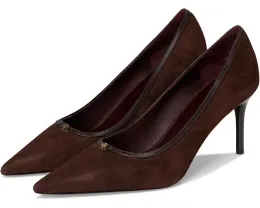 Туфли лодочки Tory Burch Double T Buckle на каблуке 80 мм с застежкой на пряжке