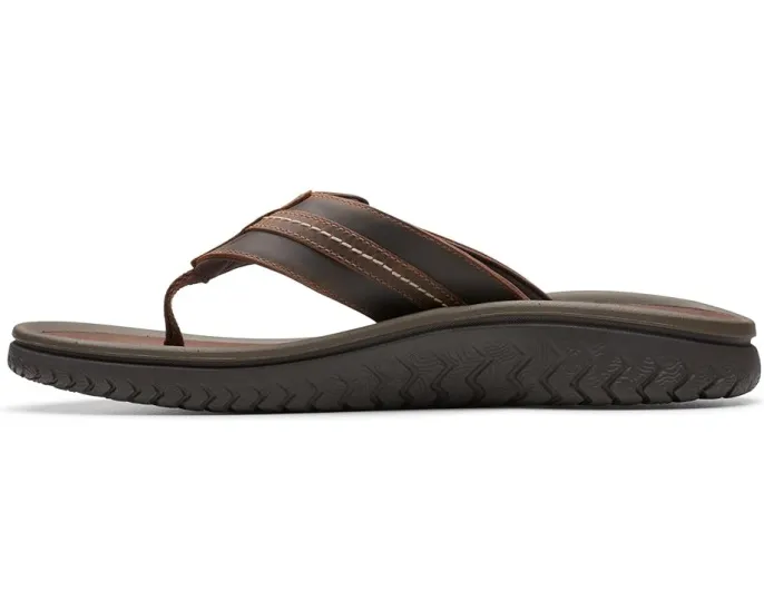 Сандалии Wesley Sun от Clarks с кожаной подкладкой и регулируемой застежкой