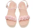 Детские сандалии Steve Madden Kids Dori с цветочными аппликациями и подошвой в стиле эспадрилий