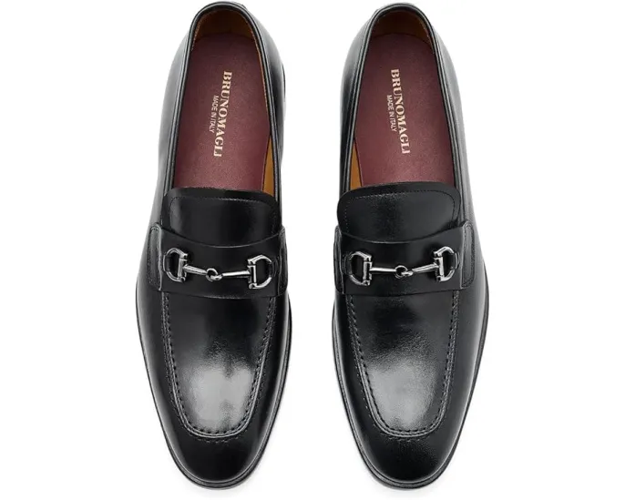 Лоферы Bruno Magli Lombardo в стиле мокасин из итальянской кожи