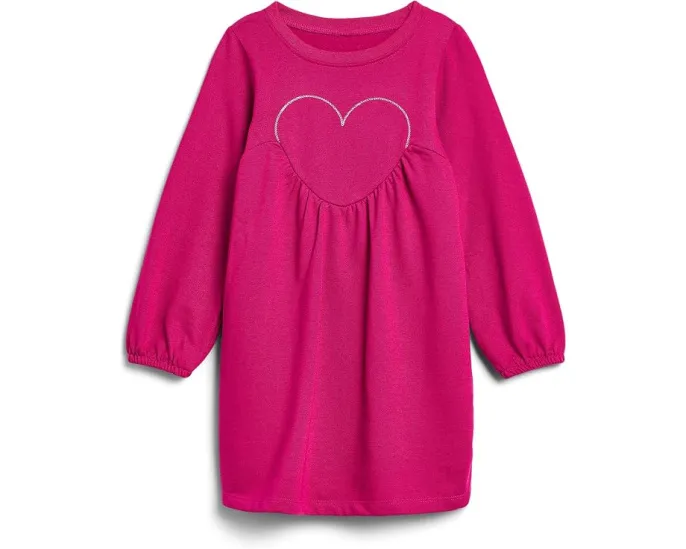 Платье Hatley Very Berry с аппликацией в виде сердца