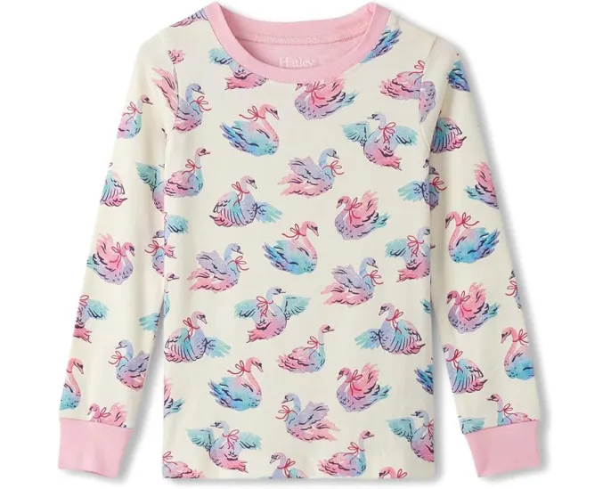 Hatley Детский комплект пижамы из хлопка с ярким принтом