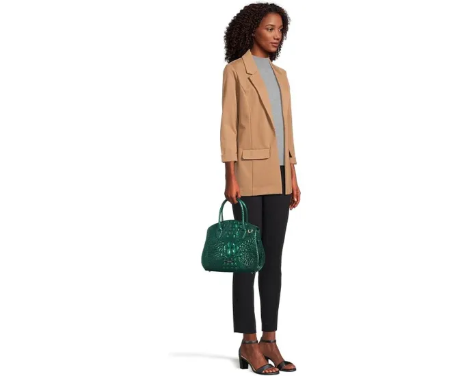 Brahmin сумка-сатчел Rosetta с двойными ручками и широким ремнем