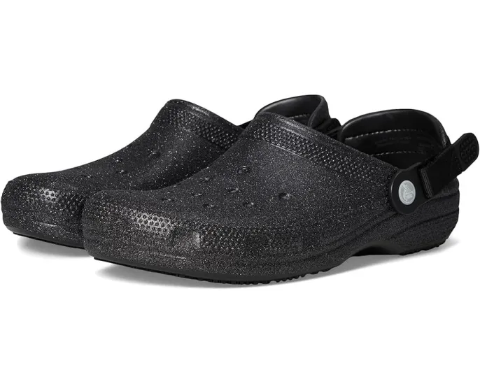 Классические рабочие сабо Crocs с противоскользящей подошвой и регулируемым ремешком