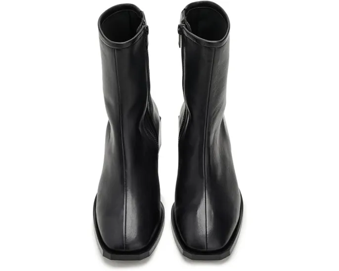 Ботильоны AllSaints Avril с квадратным носком и молнией сбоку