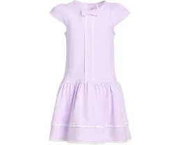 Janie and Jack платье из ткани понте для детей с рюшами и запахом