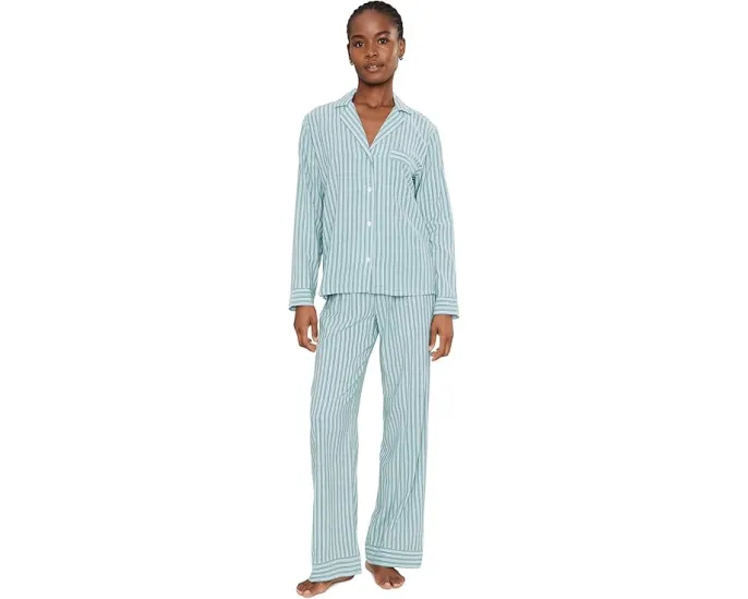 Пижама Eberjey Nautico Long Pj Set из эко-вискозы
