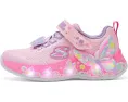 Детские кроссовки SKECHERS KIDS Butterfly Bliss со светящейся подошвой и стразами