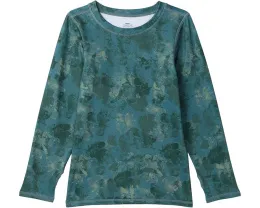 Детская футболка Hot Chillys Micro Elite Chamois Print с круглой горловиной