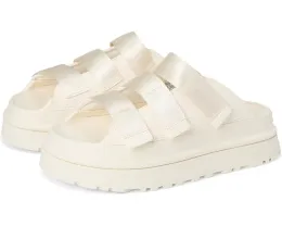 Сандалии UGG Goldenglow Slide с регулируемыми ремешками из переработанных волокон