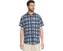 Columbia Utilizer Printed Woven Short Sleeve с защитой UPF 40 и технологией Omni-Wick