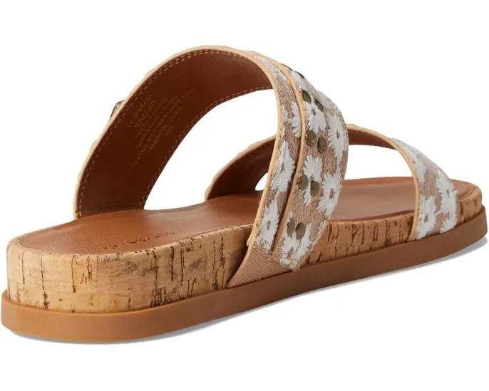 Сандалии Dineesa Studded Two Band Flat от Lucky Brand с заклепками и двойными ремешками