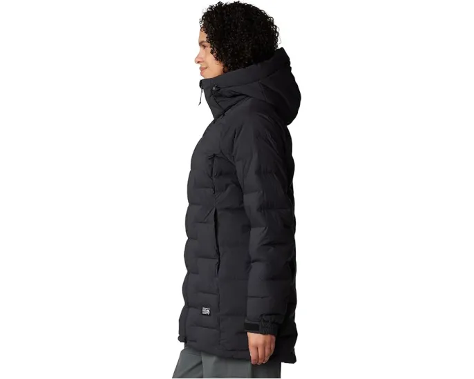 Пуховая парка Mountain Hardwear Stretchdown с капюшоном и утеплителем 700 fill