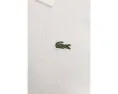 Поло Lacoste Slim Fit из ребристого хлопка с приталенным кроем