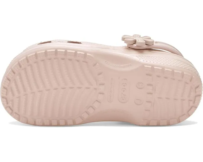 Кроксы Crocs Kids Classic Pearl Shine Clogs с материалом Croslite