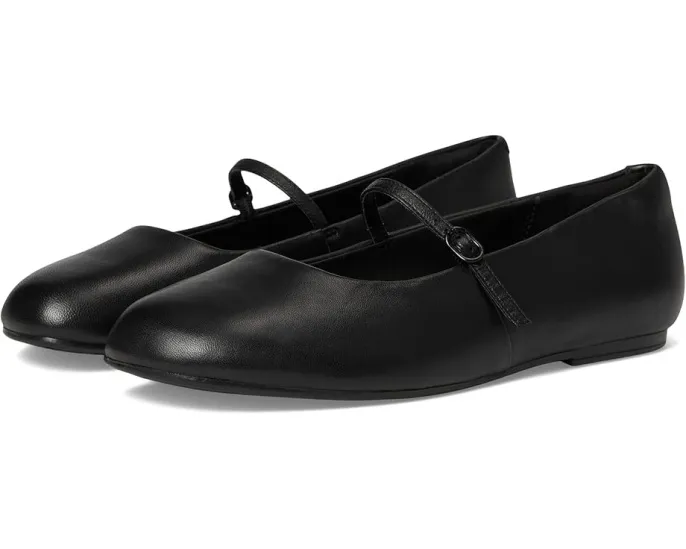 Балетки Clarks Livia Sky из мягкой кожи с регулируемой пряжкой