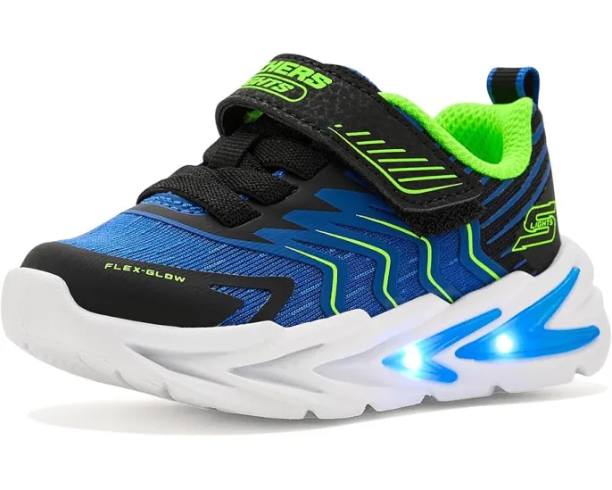 Кроссовки детские Skechers Flex Glow Ultra 400141N со светящейся подошвой