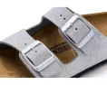 Блестящие детские сандалии Birkenstock Kids Arizona Shiny Glitter с пробковой стелькой